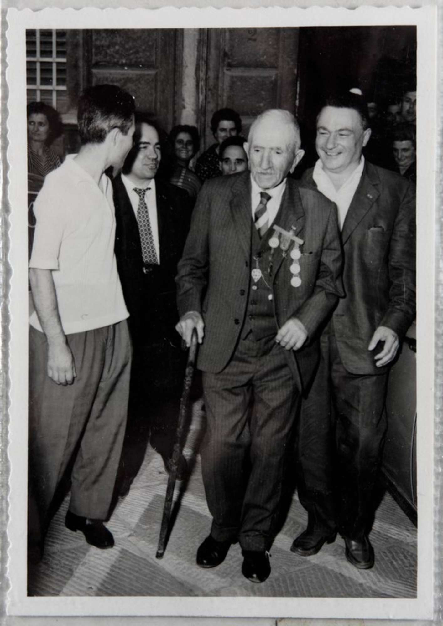 Poggibonsi, 18-19 luglio 1964, XX° anniversario della liberazione e conferimento ad Alcide Cervi della cittadinanza onoraria.